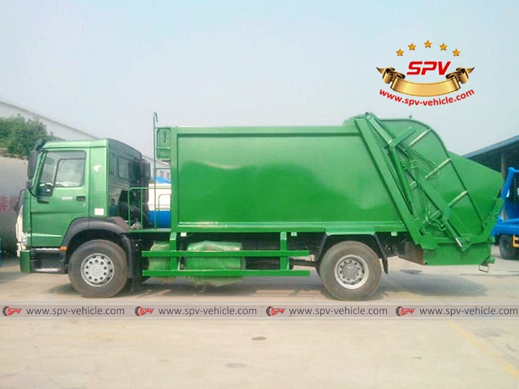 12 CBM Rubbish Compactor Sinotruk -LS